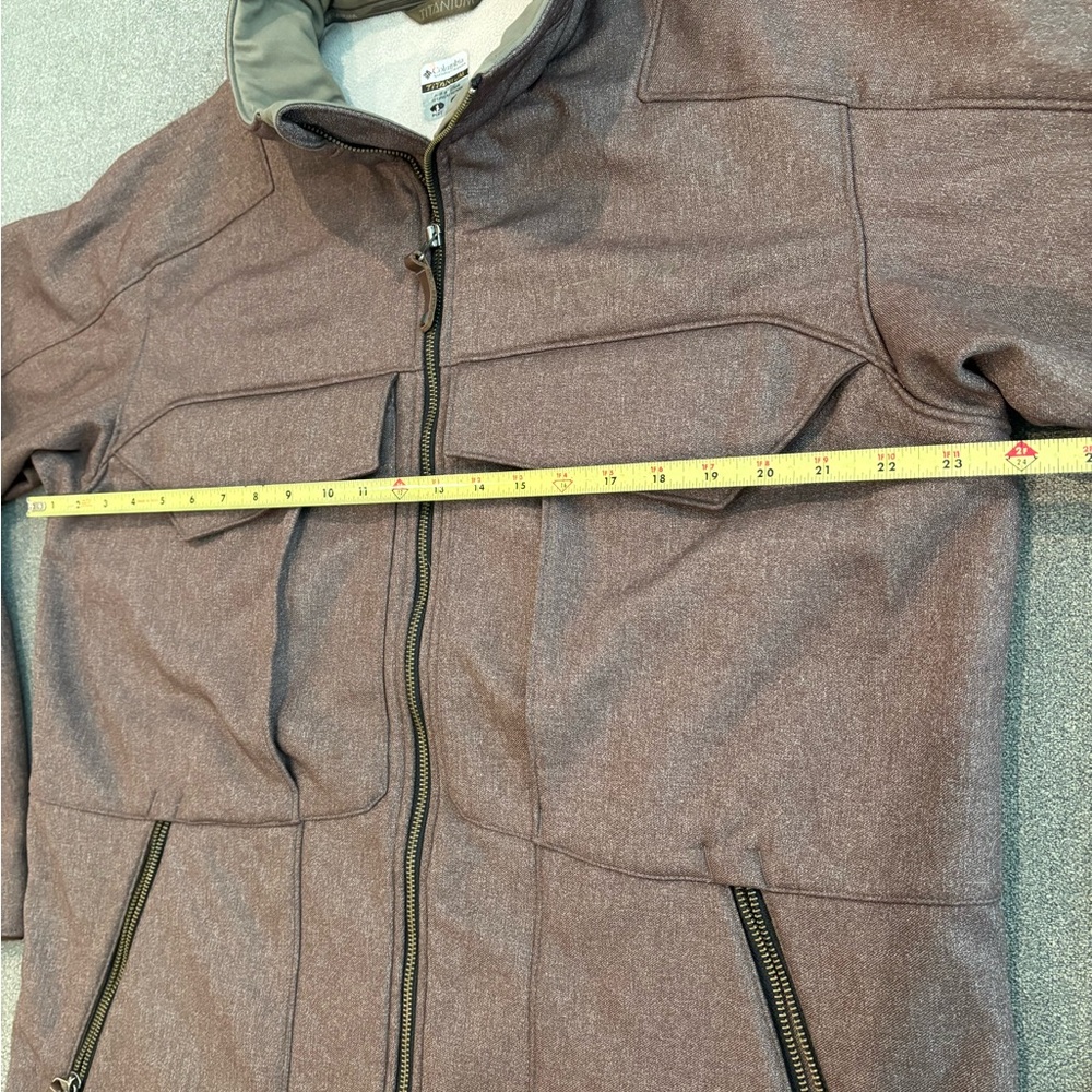 Columbia‎ Titanium Men's Brown/Bronze Coat/Jacket Large - Picture 9 of 11